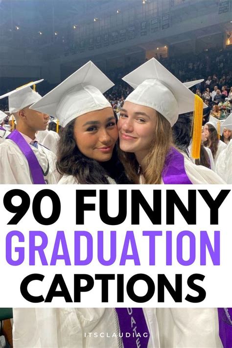 funny captions for graduation